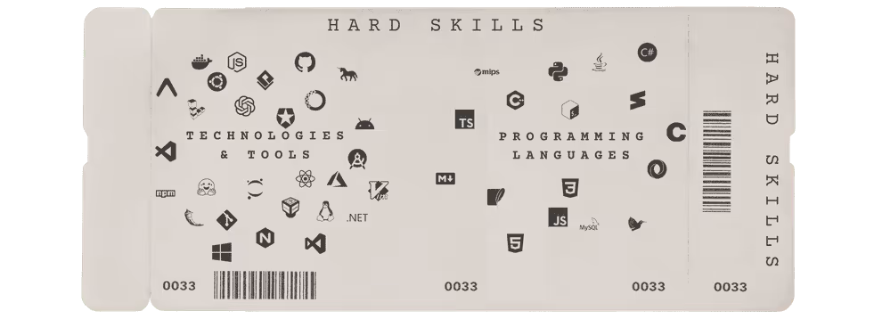 Boarding Pass: Showcasing Hard Skills